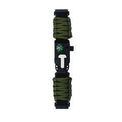 Koskee Huami Amazfit T-Rex Ultra Multi-function Outdoor Survival Tactical Velcro Säädettävä hihna Army Green hinta ja tiedot | Älykellot | hobbyhall.fi