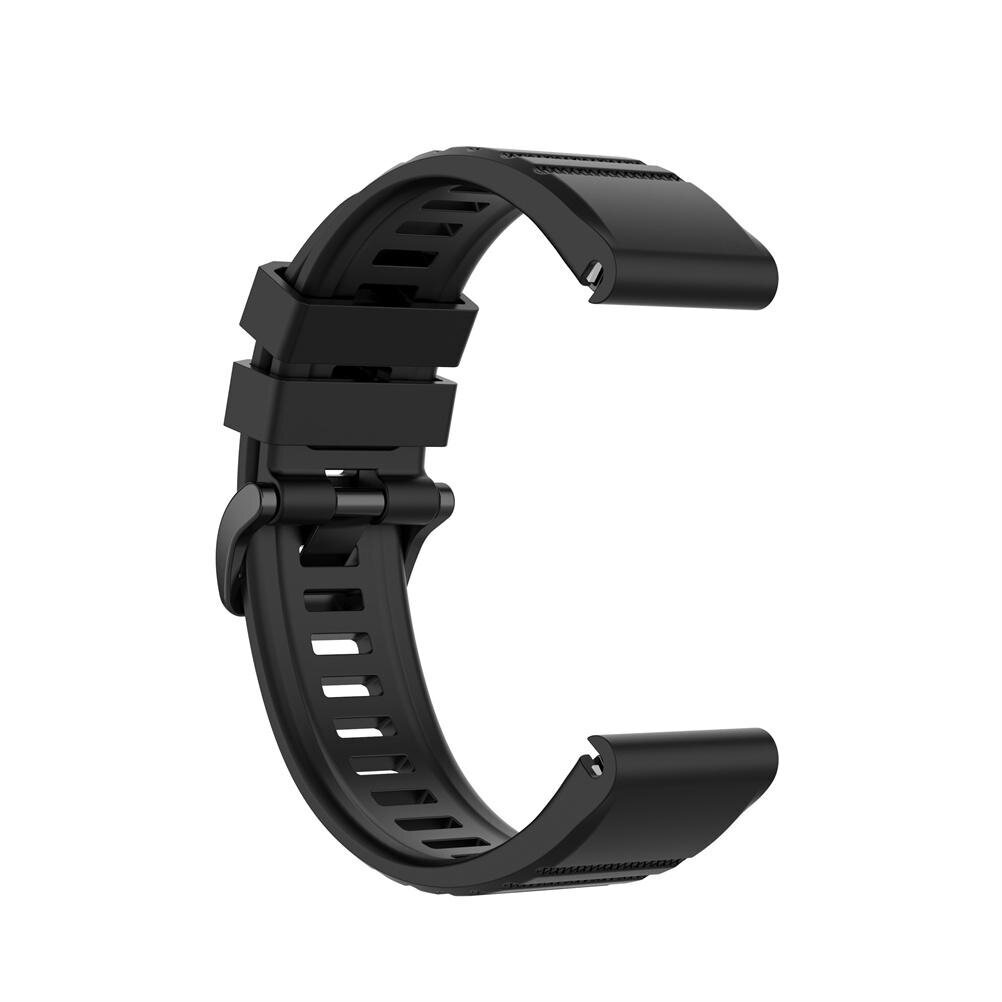 Vaihtohihnat, jotka ovat yhteensopivat Garmin Fenix 7X/Fenix 6X GPS/Fenix 6X PRO Kellon silikonihihnan 26 mm pikakiinnityshihnan kanssa hinta ja tiedot | Älykellot | hobbyhall.fi