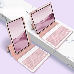 Kääntökansi ja Bluetooth näppäimistö Royal bailey SX12 för iPad 10.2(2021/2020/2019)/iPad Air 10.5/iPad Pro10.5 hinta ja tiedot | Näppäimistöt | hobbyhall.fi