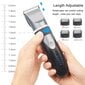 Professional Hair Clipper Electric Barber Hair Trimmers johdoton ladattava hinta ja tiedot | Hiustenleikkuukoneet ja trimmerit | hobbyhall.fi