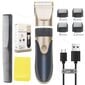 Professional Hair Clipper Electric Barber Hair Trimmers johdoton ladattava hinta ja tiedot | Hiustenleikkuukoneet ja trimmerit | hobbyhall.fi