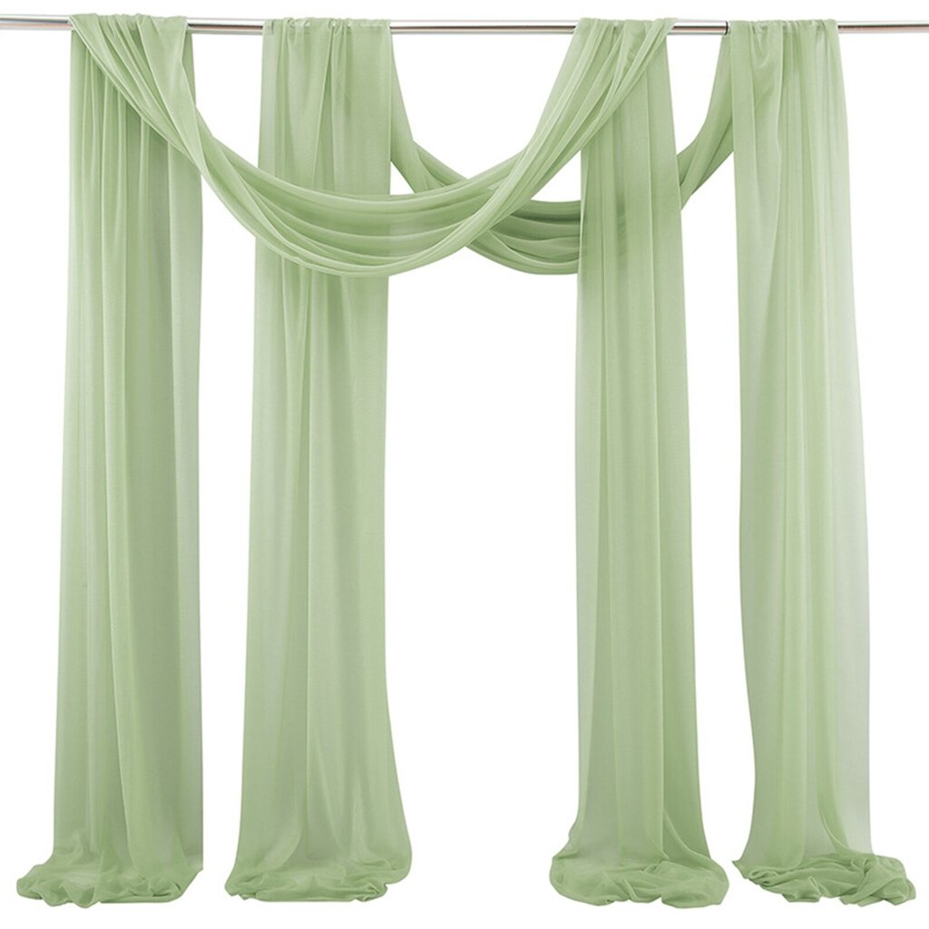 Arch Drapery Tyll Verhot Outdoor Häät Arch Tausta Juhlavalokuvaus Veil hinta ja tiedot | Verhot | hobbyhall.fi