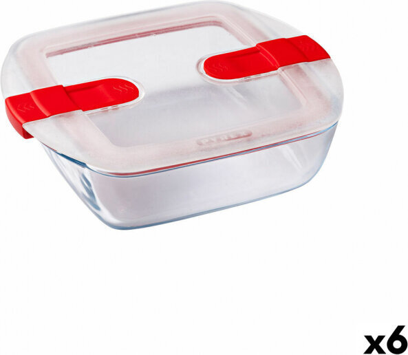 Pyrex-purkkisarja, 6 kpl. hinta ja tiedot | Elintarvikkeiden säilytysastiat | hobbyhall.fi