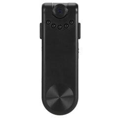 1080P Body Small Camera Mini puettava videokamera liikkeentunnistimella ja pimeänäöllä lainvalvontaviranomaisille ulkourheiluun 8 Gt hinta ja tiedot | MP3-soittimet, MP4-soittimet | hobbyhall.fi