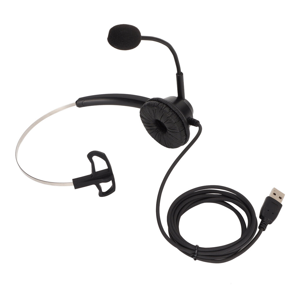 H360DUSB Single Ear Business Headset musta melunvaimennus USB Business Headset USB-liitäntään hinta ja tiedot | Kuulokkeet | hobbyhall.fi