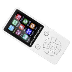 T1-musiikki-MP3-soitin Bluetooth-tuki 32G-muisti EightDiagram Tactics -painikkeet Valkoinen hinta ja tiedot | MP3-soittimet, MP4-soittimet | hobbyhall.fi