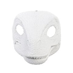 Dinosaurusmaski päähineet, Jurassic World Dinosaur -lelut, joissa on avautuva liikkuva leuka, Velociraptor Mask & Tyrannosaurus Rex Mask -paketti hinta ja tiedot | Juhlakoristeet | hobbyhall.fi