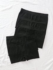 5kpl Solid Boxer Boyshorts·Musta·L hinta ja tiedot | Naamiaisasut | hobbyhall.fi