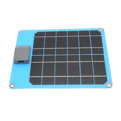 Mini Solar USB-paneeli 6W 5V IP67 vedenpitävä monokiteinen turvallisuussuojaus kompakti aurinkomoduuli retkeilyyn Sininen hinta ja tiedot | Puhelimen laturit | hobbyhall.fi