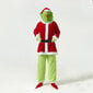 7 kpl Grinch puku joulu Cosplay joulupukki puku setti + naamio hinta ja tiedot | Naamiaisasut | hobbyhall.fi