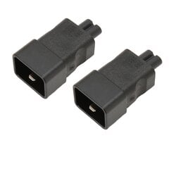 2 kpl IEC320 C20 - IEC320 C7 -virtalähde Plug and Play -vahvistettu C20 - C7 Plug -virtasovitin UPS PDU -palvelimelle hinta ja tiedot | Adapterit | hobbyhall.fi