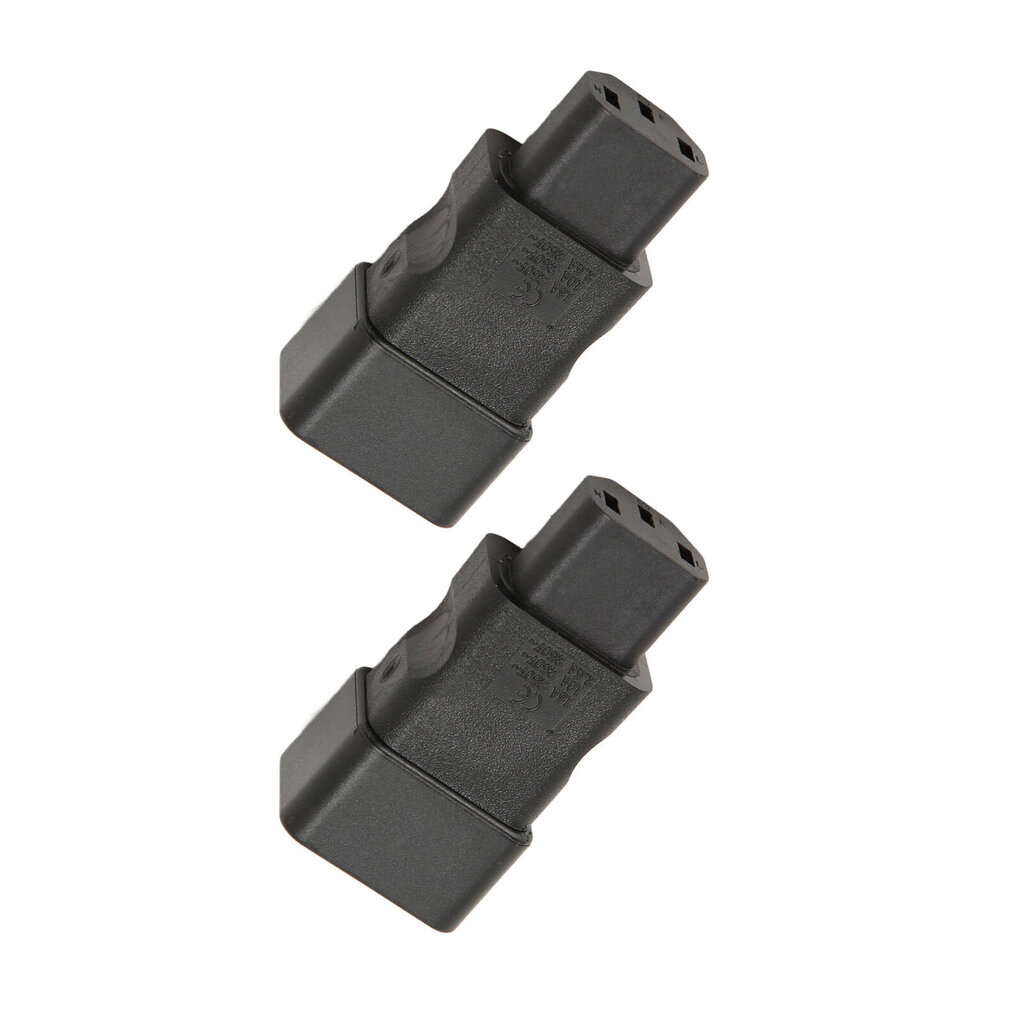 2 kpl IEC320 C20 - IEC320 C13 virtalähde Plug and Play C20 - C13 virtapistorasovitin UPS PDU -palvelimelle Ups Socket hinta ja tiedot | Adapterit | hobbyhall.fi