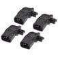 kpl IEC320 C14 - IEC320 C5 sovitinvirtamuunnin uros-naaras muunnospistoke 2,5-10A 2500 W hinta ja tiedot | Adapterit | hobbyhall.fi