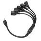 3-piikkinen 1–5 pistorasiavirtajohto Heavy Duty 16AWG 18AWG 5-suuntainen virtajohdon jakaja tietokoneen LED-lavavalolle hinta ja tiedot | Adapterit | hobbyhall.fi