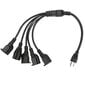 3-piikkinen 1–5 pistorasiavirtajohto Heavy Duty 16AWG 18AWG 5-suuntainen virtajohdon jakaja tietokoneen LED-lavavalolle hinta ja tiedot | Adapterit | hobbyhall.fi