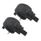 2 kpl IEC 320 C7 -virtalähde Universal Standard Heavy Duty -tietokoneen virtalähde 100- hinta ja tiedot | Adapterit | hobbyhall.fi