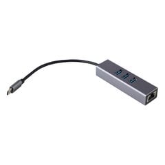 USB Expander Professional Fast Data Transfer USB3.0 - Megabit RJ45 Hub kannettavalle kannettavalle kannettavalle kiintolevytulostinkameralle hinta ja tiedot | Adapterit | hobbyhall.fi