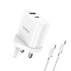 Oraimo OCW-U102D-CC55 Plug & Wire Valkoinen hinta ja tiedot | Adapterit | hobbyhall.fi