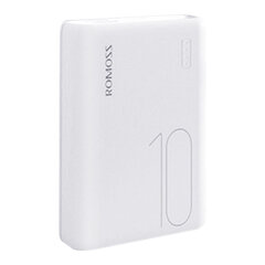 ROMOSS Simple 10 Power Bank 10000mAh valkoinen hinta ja tiedot | Adapterit | hobbyhall.fi