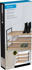 Kenkäteline Storage Solutions, ruskea hinta ja tiedot | Kenkäkaapit ja -hyllyt | hobbyhall.fi