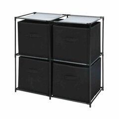 Hylly säilytysratkaisuilla Storage Solutions, musta hinta ja tiedot | Hyllyt | hobbyhall.fi