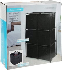 Hylly säilytysratkaisuilla Storage Solutions, musta hinta ja tiedot | Hyllyt | hobbyhall.fi