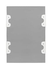 Hoitoalusta Sensillo Safe System Floral Grey, 70x50 cm hinta ja tiedot | Vauvan hoitoalustat ja tekstiilit | hobbyhall.fi