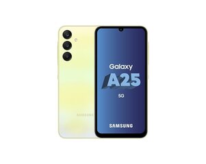 Samsung Galaxy A25 5G Dual SIM 8/256GB (SM-A256BZYHEUB) Keltainen hinta ja tiedot | Matkapuhelimet | hobbyhall.fi