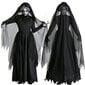 Naisten Halloween Ghost Morsian Cosplay puku pelottava noita vampyyri musta mekko hinta ja tiedot | Naamiaisasut | hobbyhall.fi