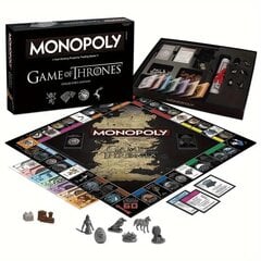 Monopoli-peli, Game of Thrones -painos hinta ja tiedot | Lautapelit ja älypelit | hobbyhall.fi