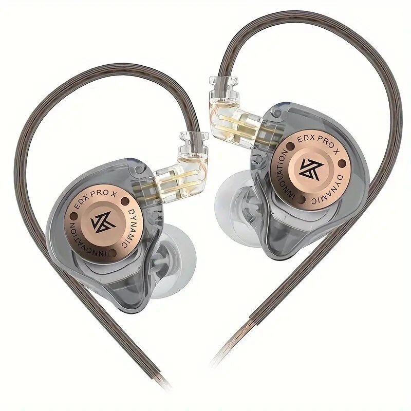 KZ EDX Pro X In Ear Monitor Kuulokkeet Langalliset IEM-kuulokkeet Dual DD HiFi Stereo Sound Kuulokkeet Melua vaimentavat kuulokkeet hinta ja tiedot | Kuulokkeet | hobbyhall.fi