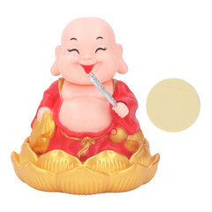 Nyökkäys Hymyilevä Buddha Maitreya Automaattinen Naurava Auton Kojelauta Solar Buddha -lelu kotiin työpöydälle punainen hinta ja tiedot | Kukkatelineet ja kukkapöydät | hobbyhall.fi