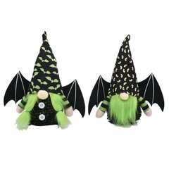 2kpl Halloween Gnomes Pehmo lepakkosiiveillä tason koristeluun Halloween Fall Tomte ruotsalainen tonttu kasvoton nukke Halloween-pöytäkoristeisiin hinta ja tiedot | Naamiaisasut | hobbyhall.fi