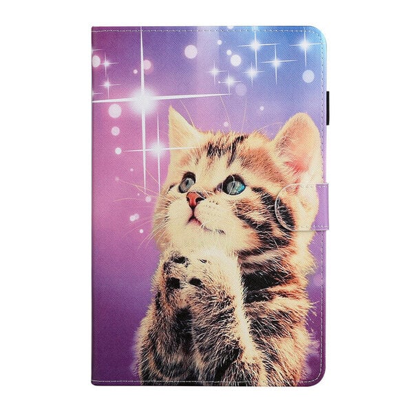 (kissa)Lovely Unicorn Cat Panda tabletin suojus iPad 10.2 9.7 kotelolle Lompakkotelineen kuori iPadille 10 9 8 7 th 6 5 Air 1 2 Mini 6 5 Case Computer Cover & Skins