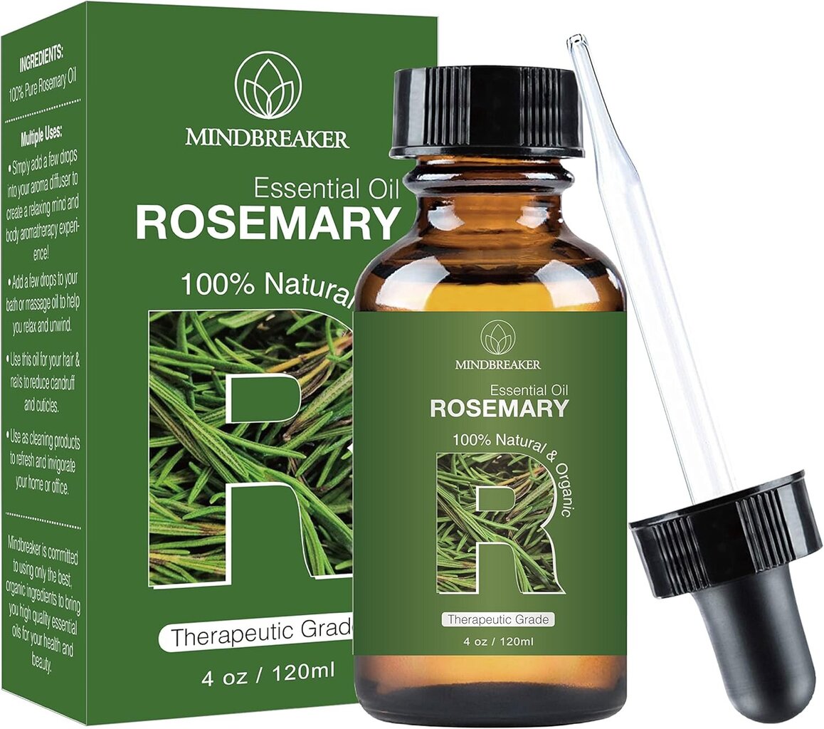 Rosmariinin eteerinen öljy Mindbreaker, 120 ml hinta ja tiedot | Eteeriset ja kosmeettiset öljyt | hobbyhall.fi