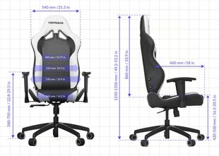 Pelituoli, toimistotuoli, musta/vaaleanpunainen sl2000 hinta ja tiedot | Toimistotuolit | hobbyhall.fi