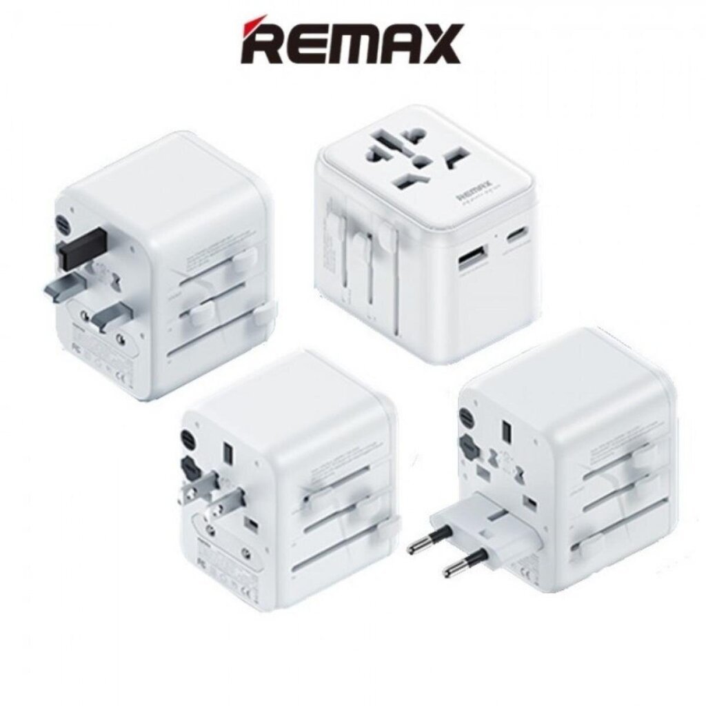 REMAX 12W matkalaturi - sovitin RP-U23, USB, C-tyyppi, (kaikkien maiden pistokkeet) hinta ja tiedot | Puhelimen laturit | hobbyhall.fi