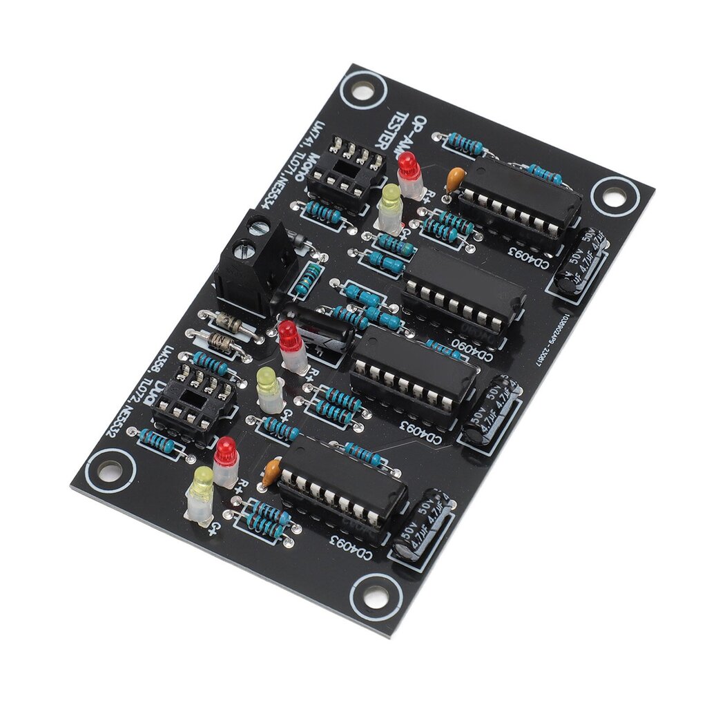 OP AMP Module Professional Single Dual OP vahvistinkortti TL071 TL072 TL081 TL082 LM741 LF356 NE5534 hinta ja tiedot | Stereojärjestelmät | hobbyhall.fi