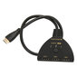 HD Multimedia Interface Switch 4K 60Hz 3 in 1 Out Kaksisuuntainen HD Multimedia Interface Splitter TV Monitorille Projektori Tietokone hinta ja tiedot | Stereojärjestelmät | hobbyhall.fi