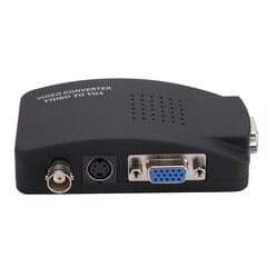 BNC S Video VGA HD Converter -sovitin tietokoneen PC-näytölle hinta ja tiedot | Stereojärjestelmät | hobbyhall.fi