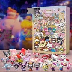 2024 Halloween puvut Uusi Sanrio Hellokitty Hello Kitty kalenteri laatikot Sanrio 24 reikä joulu kaihtimet laatikko hinta ja tiedot | Joulukuusen koristeet | hobbyhall.fi