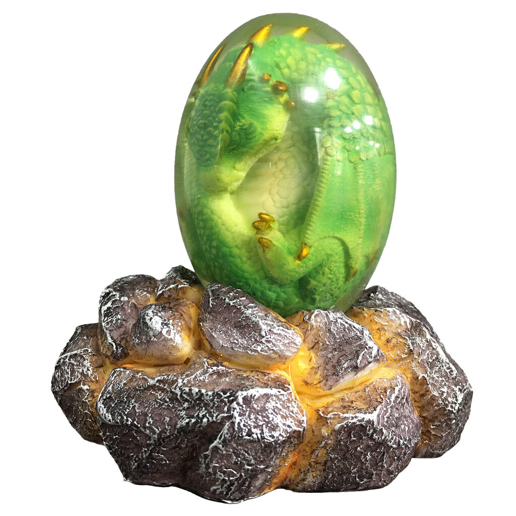 Glowing Resin Saurs Egg -kotikoristeet Kokoelmat ja lahjat ystäville hinta ja tiedot | Joulukuusen koristeet | hobbyhall.fi