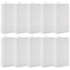 10 Pack Premium HEPA -suodatin ILIFE V3s V5 V5s V3s Pro robottipölynimuriin hinta ja tiedot | Pölynimureiden lisätarvikkeet | hobbyhall.fi