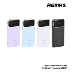 REMAX RPP-683 10000mAh, liila hinta ja tiedot | Varavirtalähteet | hobbyhall.fi