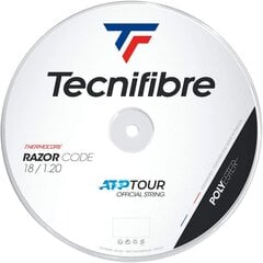 Tennismailan kielet Tecnifibre RAZOR CODE 200m, 1,25mm, sininen hinta ja tiedot | Tennisvälineet | hobbyhall.fi