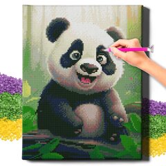 Diamond Mosaic 5D Diamond Painting Oh Art! Panda, 30x40 cm hinta ja tiedot | Timanttimaalaukset | hobbyhall.fi