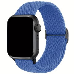 MroTech Turn Stretch Braided IWatch blue hinta ja tiedot | Älykellojen ja aktiivisuusrannekkeiden lisätarvikkeet | hobbyhall.fi