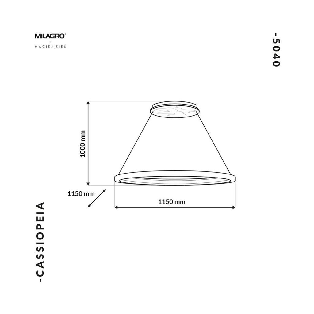 Cassiopeia 14w LED-riippuvalaisin hinta ja tiedot | Riippuvalaisimet | hobbyhall.fi