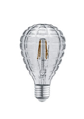 Lamppu kristallikoriste pyöreä LED filament 903 E27 4W 140lm 3000K savu hinta ja tiedot | Lamput | hobbyhall.fi