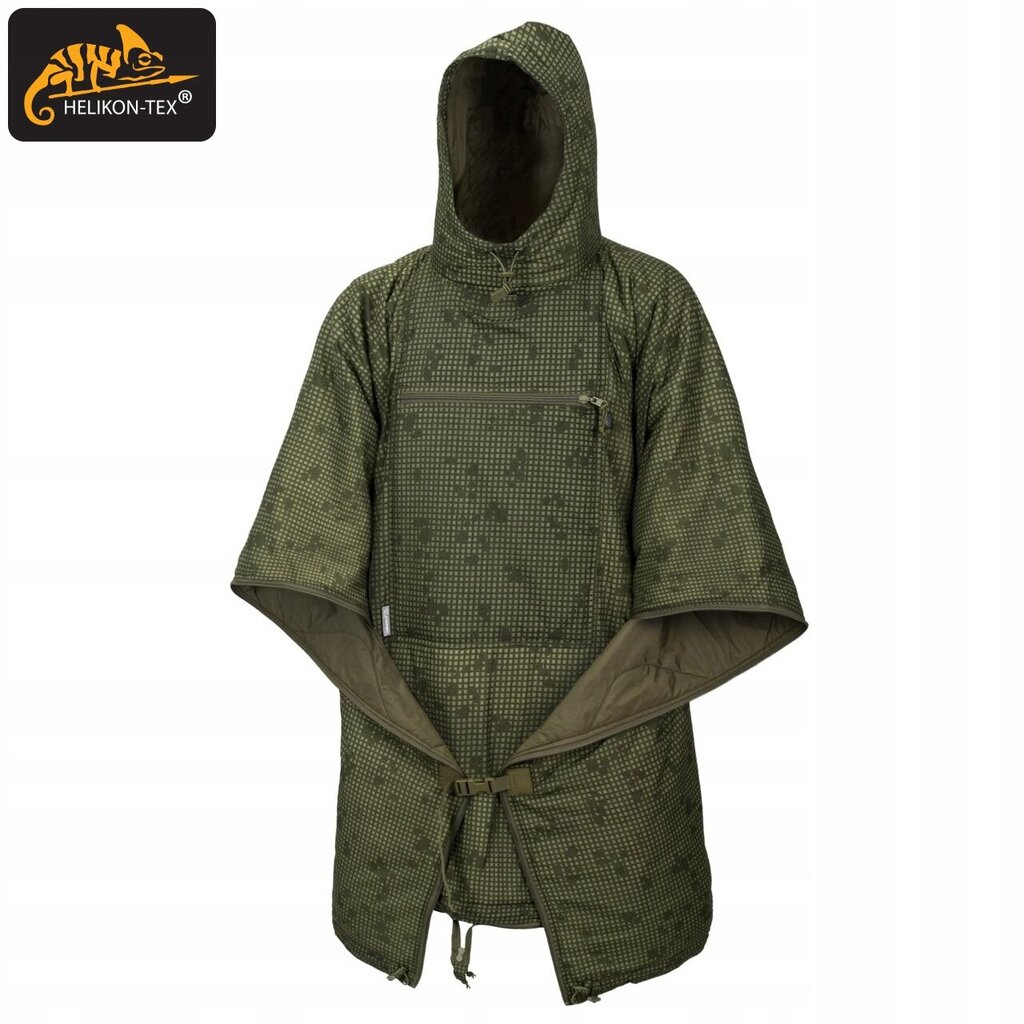 Helikon Swagman Poncho, Desert Night Camo hinta ja tiedot | Vedenpitävät retkeilyvarusteet | hobbyhall.fi